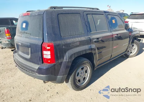 2016 Jeep Patriot Sport из США, поврежденный, VIN 1C4NJRBB7GD779194